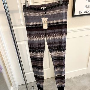 Thermal patterned legging